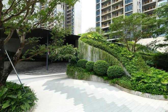 景观由国际知名景观设计团队TROP设计新葡京博彩深圳仁恒公园世纪三期：园林(图9)