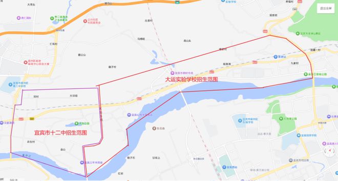 城区公办义务教育学校招生划片公告澳门新葡京网页翠屏区2025年(图19)