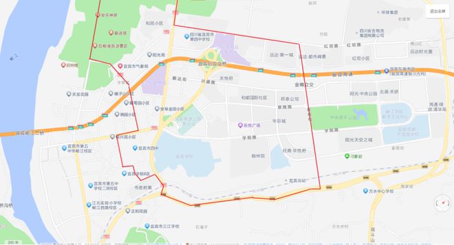 城区公办义务教育学校招生划片公告澳门新葡京网页翠屏区2025年(图5)