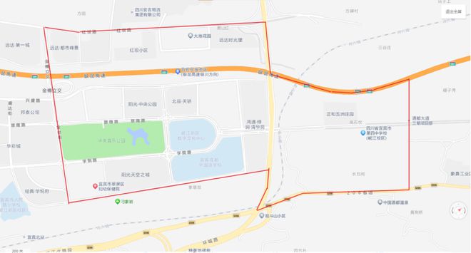 城区公办义务教育学校招生划片公告澳门新葡京网页翠屏区2025年(图18)