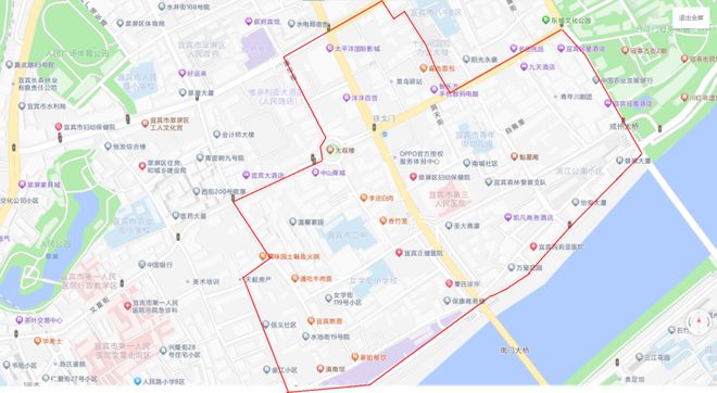 城区公办义务教育学校招生划片公告澳门新葡京网页翠屏区2025年(图16)