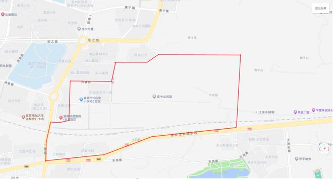 城区公办义务教育学校招生划片公告澳门新葡京网页翠屏区2025年(图30)