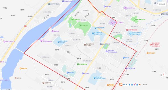 城区公办义务教育学校招生划片公告澳门新葡京网页翠屏区2025年(图37)