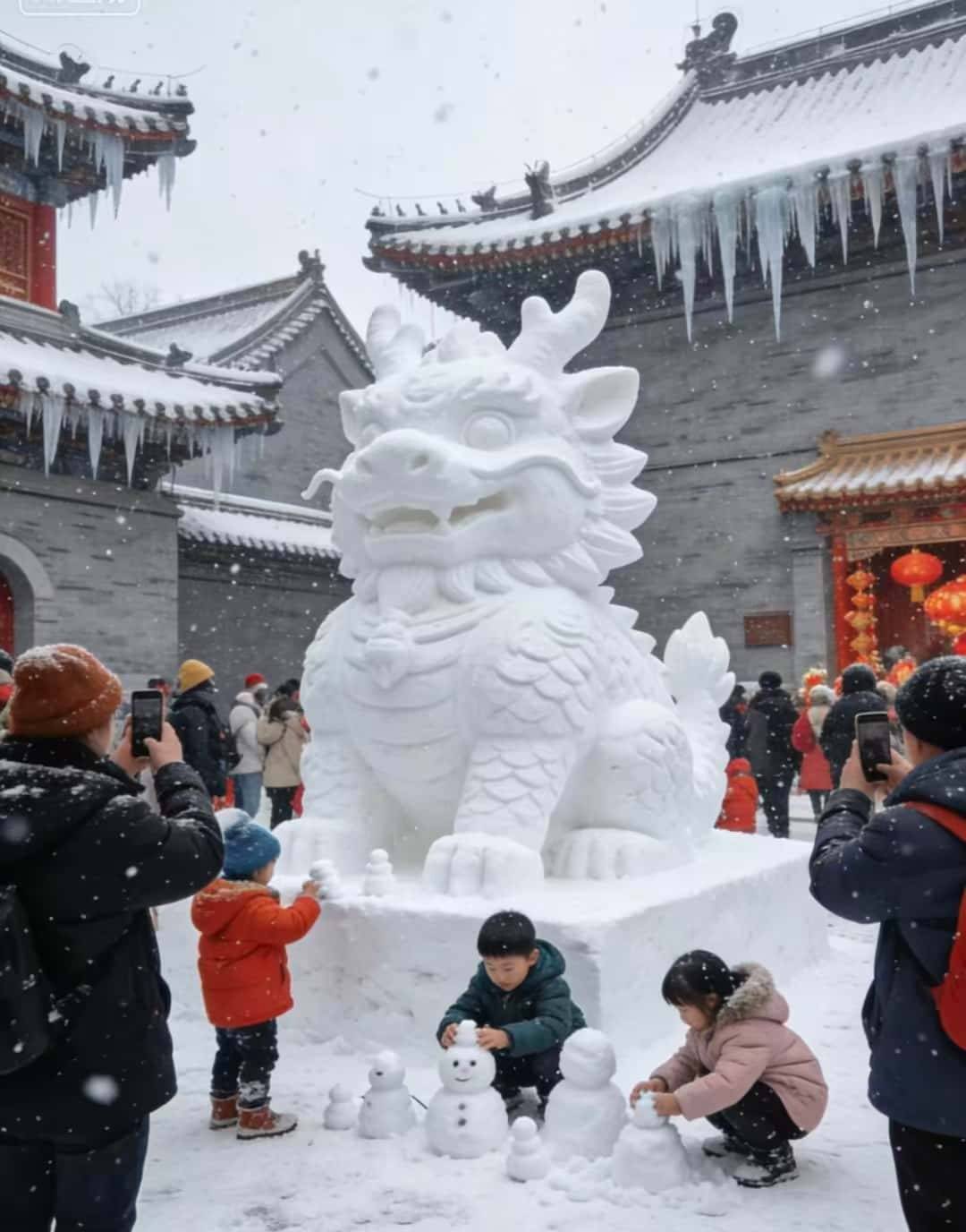 小包团汉服打卡故宫+露台俯瞰京城夜景新葡京北京冬日旅行美学！6天5晚定制(图2)